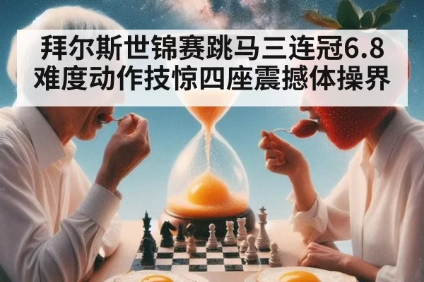 拜尔斯世锦赛跳马三连冠6.8难度动作技惊四座震撼体操界